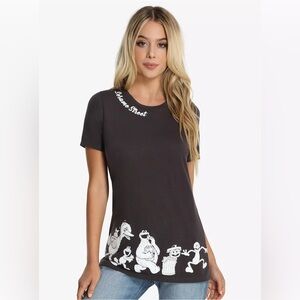 NWOT! SESAME STREET TEE! BRAND NEW!Elmo Big Bird Oscar Cookie Monster Logo Soft